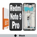 Xiaomi Redmi Note 9 Pro LCD touch screen with frame (Original Service Pack) [Tarnish/Interstellar Gray] 560003J6B200