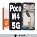  Xiaomi Poco M4 5G LCD touch screen with frame (Original Service Pack) [Black/Tarnish] 560005L19P00