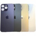 iPhone 14 Pro Max Back Cover Glass with Big hole [Purple]