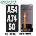OPPO A74 / A54 5G (2021) (NF) LCD touch screen (Original Service Pack) O-105
