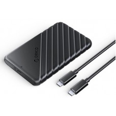 Orico 2.5" SATA Hard Disk HDD/SSD Type-C enclosure, 6Gbps, Tool-free, support 6TB Max
