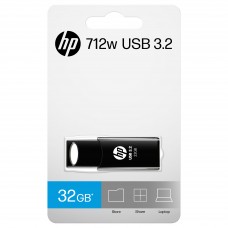 HP 712B, 32GB, BLACK, USB 3.2, PCBA 3.2 Flash Drive Memory Stick