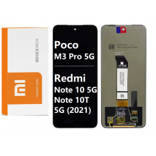 Xiaomi Poco M3 Pro 5G /Redmi Note 10 5G / Note 10T 5G (2021) LCD and touch screen (Original Service Pack)(NF) [Black] X-354 X-258