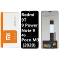 Xiaomi Redmi 9T / 9 Power / Note 9 4G // Pooc M3 (2020) LCD and touch screen (Original Service Pack)(NF) [Black] X-352