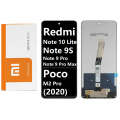 Xiaomi Redmi Note 10 Lite / Note 9S / Note 9 Pro / Note 9 Pro Max/Poco M2 Pro (2020) LCD and touch screen (Original Service Pack)(NF) [Black] X-353