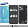 Samsung Galaxy A307 A30s LCD and touch screen with frame (Original Service Pack) [Black] GH82-21190A/21329A/21385A/21189A