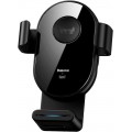Baseus Intelligent Voice Control Gravity Vehicle-Mounted Phone Holder Android+Wireless Charging Version