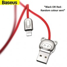 Baseus Fast Charge USB Data Charging Cable for iPhone Lighting 2.4A 1M Pig CALPG-A01 CALPG-A09