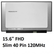 15.6" FHD (1920x1080) Slim 40 Pin 120Hz Screen Laptop without Brackets