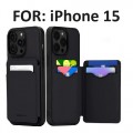 Goospery Balance Fit Diary Case for  iPhone 15 [Black]