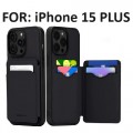 Goospery Balance Fit Diary Case for  iPhone 15 Plus [Black]