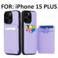 Goospery Balance Fit Diary Case for  iPhone 15 Plus [Purple]