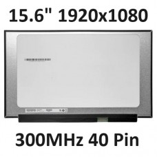 15.6" 1920x1080 Narrow Slim 300Hz 40 Pin Laptop Screen without Brackets LQ156M1JW25