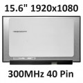 15.6" 1920x1080 Narrow Slim 300MHZ 40 Pin Laptop Screen without Brackets LQ156M1JW25