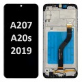 Samsung Galaxy SM-A207 (A20s-2019) LCD touch screen with frame (Original Service Pack) S-933