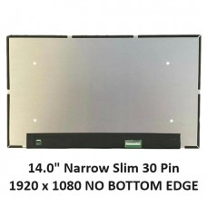 14.0" 1920*1080 Narrow Slim 30 Pin Laptop Screen without Bottom edge 