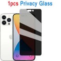 Tempered Glass Privacy Screen Protector for iPhone 15 Pro (6.1") Tempered Glass Privacy Screen Protector for iPhone 15 Pro (6.1")