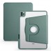 360 Rotate Cover Case with Clear Back and Pencil Holder For iPad 10.9" [Light Blue]