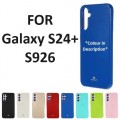 Mercury Goospery Jelly Case for Samsung S926 S24 Plus (Pink)