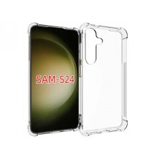 Air Bag Cushion DropProof Crystal Clear Soft Case Cover For Samsung Galaxy S24 [Clear]