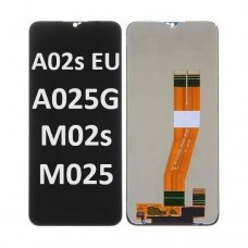 Samsung Galaxy SM-A025G/M025 (A02s/M02s 2020) EURO CODE NF LCD Touch screen (Original Service Pack) [Black] S-552