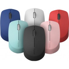 RAPOO M100 2.4GHz & Bluetooth 3 / 4 Quiet Click Wireless Mouse Black