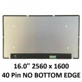 16.0" 2560x1600 40 Pin video connector WQXGA 165MHz Laptop Screen without Bottom edge NE160QDM-NY1 Lenovo Yoga 7 16 HP 16-ab