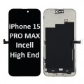 iPhone 15 Pro Max LCD and Touch Screen Assembly [High-End Aftermarket][iTruColor][Incell] [Black][100% warranty]