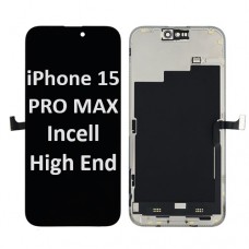 iPhone 15 Pro Max LCD and Touch Screen Assembly [High-End Aftermarket][iTruColor][Incell] [Black][100% warranty]