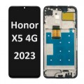 Honor X5 (4G) (2023) with frame LCD touch screen (Original Service Pack) [Black] H-287