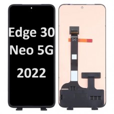 Motorola Edge 30 Neo 5G (2022) (NF) LCD touch screen (Original Service Pack) [Black] MT-055