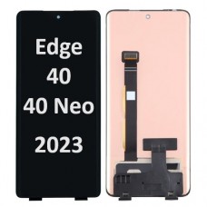 Motorola Edge 40 / 40 Neo 5G (2023) (NF) LCD touch screen (Original Service Pack) [Black] MT-056