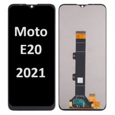 Motorola Moto E20 (2021) (NF) LCD touch screen (Original Service Pack) [Black] MT-060