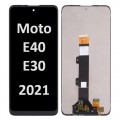 Motorola Moto E40 / E30 4G (2021) (NF) LCD touch screen (Original Service Pack) [Black] MT-063