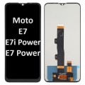Motorola Moto E7 (2020) / E7i Power / E7 Power (2021) (NF) LCD touch screen (Original Service Pack) [Black] MT-067