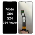 Motorola Moto G04 / G24 / G24 Power (2024) (NF) LCD touch screen (Original Service Pack) [Black] MT-069