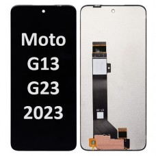 Motorola Moto G13 / G23 (2023) (NF) LCD touch screen (Original Service Pack) [Black] MT-071