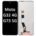 Motorola Moto G32 4G / G73 5G (2022) (NF) LCD touch screen (Original Service Pack) [Black] MT-074