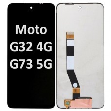 Motorola Moto G32 4G / G73 5G (2022) (NF) LCD touch screen (Original Service Pack) [Black] MT-074