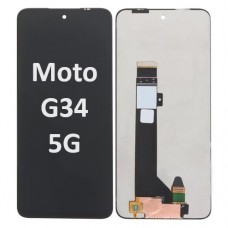 Motorola Moto G34 5G (2023) (NF) LCD touch screen (Original Service Pack) [Black] MT-075