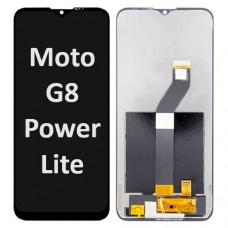 Motorola Moto G8 Power Lite (2020) (NF) LCD touch screen (Original Service Pack) [Black] MT-084