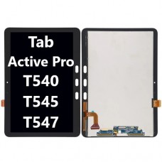 Samsung T540/T545/T547 (TAB Active Pro WIFI/4G 2019) LCD touch screen (Original Service Pack) NF Black S-059