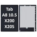 Samsung X200/X205 (TAB A8 10.5 WIFI/4G 2021) LCD touch screen (Original Service Pack) NF Black S-062