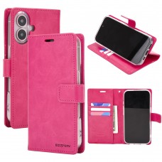 Mercury Goospery BLUEMOON DIARY Case for iPhone 16 [Hot Pink]