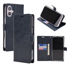 Mercury Goospery BLUEMOON DIARY Case for iPhone 16 Plus [Navy]