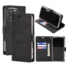 Mercury Goospery BLUEMOON DIARY Case for iPhone 16 Pro [Black]