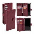 Mercury Goospery Mansoor Diary Case for iPhone 16 Plus [Wine]