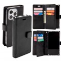 Mercury Goospery Mansoor Diary Case for iPhone 16 Pro [Black]