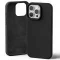 Goospery Mercury Silicone Case for iPhone 16 pro Max [Black]