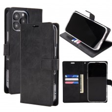 Mercury Goospery BLUEMOON DIARY Case for iPhone 16 Pro Max [Black]